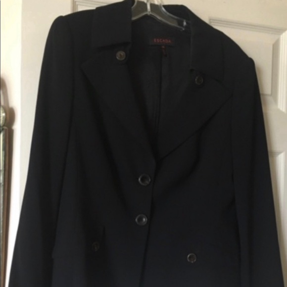 Escada black jacket - Picture 1 of 3